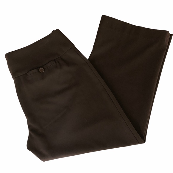 ZINC Cropped Pants In Brown. Size 9 (Fits like 6) - Picture 1 of 7